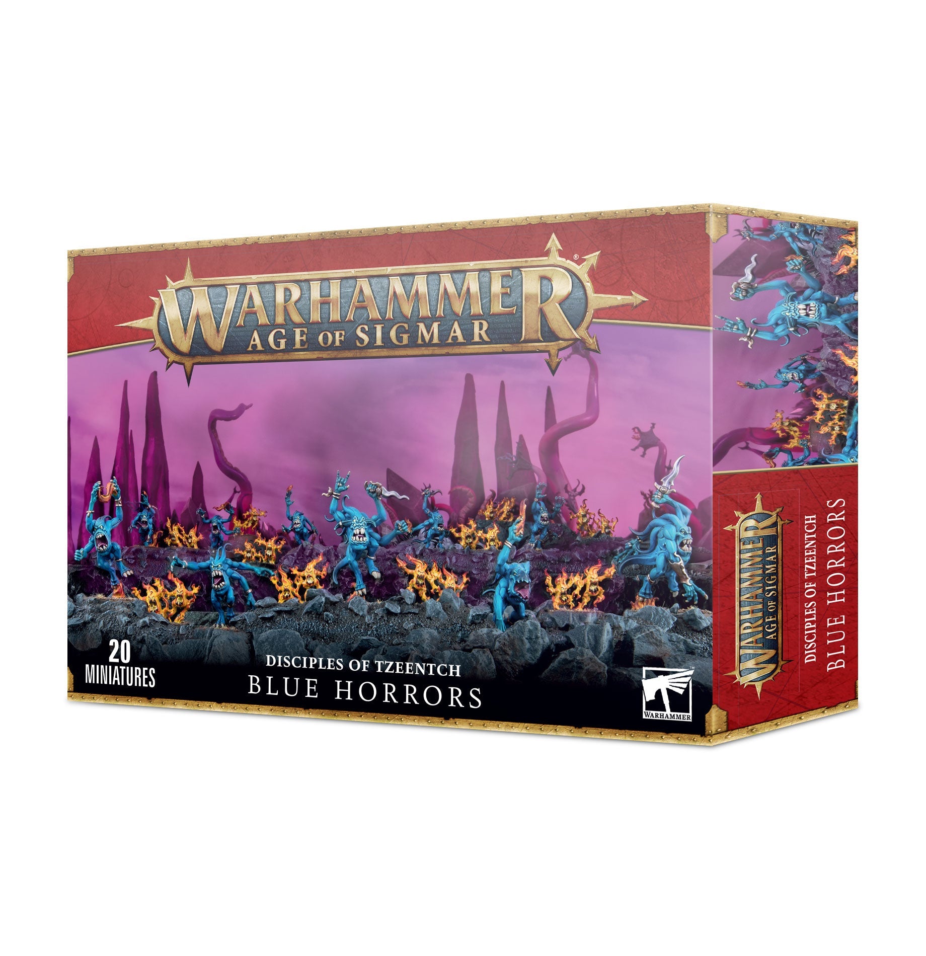 Warhammer Age of Sigmar Daemons of Tzeentch Blue Horrors 97
