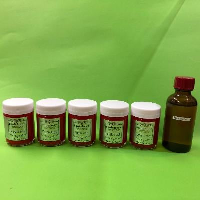 086 イタリアンレッド5色セット