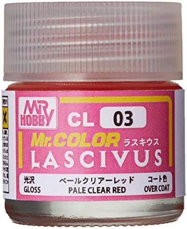 Mr.カラー LASCIVUS CL03 クリアーペールレッド(10ml)