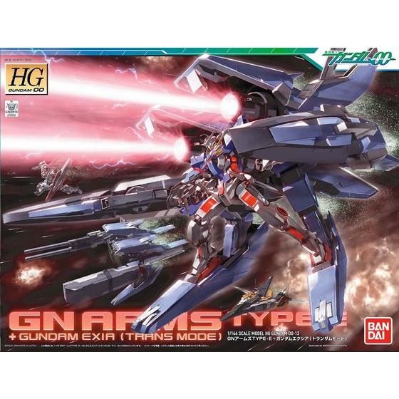 HG 1/144 GNアームズTYPE-E＋ガンダムエクシア（トランザムモード)