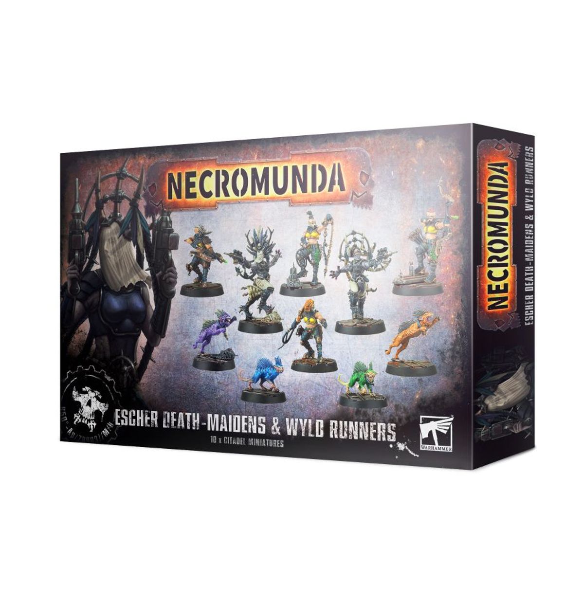 ネクロムンダ　NECROMUNDA: ESCHER DEATH MAIDENS & WYLD RUNNERS