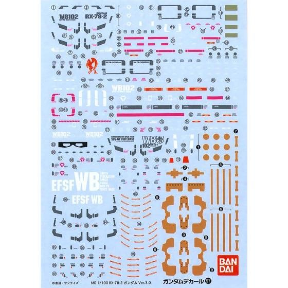 GD97 MG ｶﾞﾝﾀﾞﾑVer.3.0用