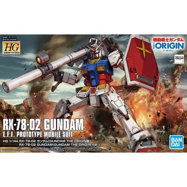 1/144HG026 RX-78-02ｶﾞﾝﾀﾞﾑ ORIGIN Ver.
