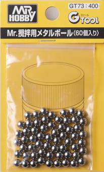 Mr.攪拌用ﾒﾀﾙﾎﾞｰﾙ 60個入り