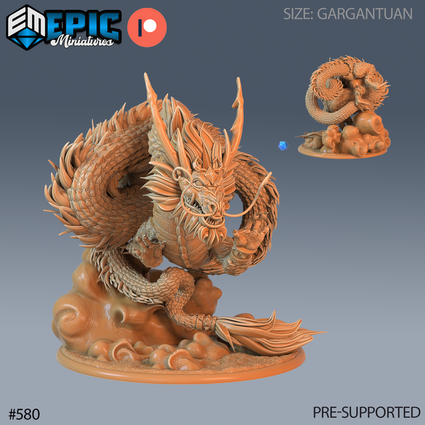 Azure Dragon of the East (Gargantuan)