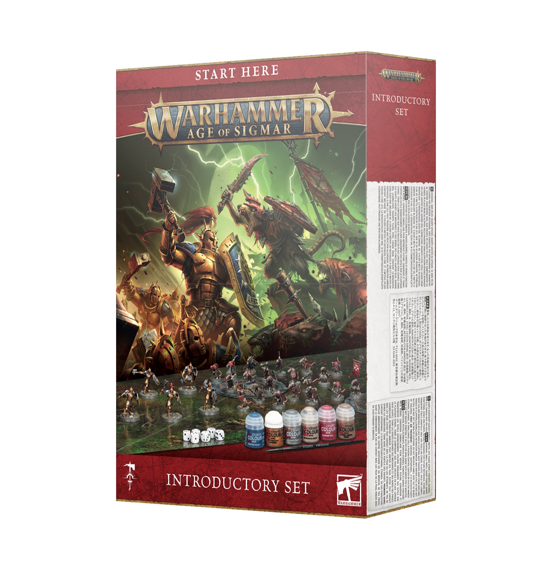 AGE OF SIGMAR: INTRODUCTORY SET (ENG) エイジ・オヴ・シグマー：イントロダクトリーセット（英語版）