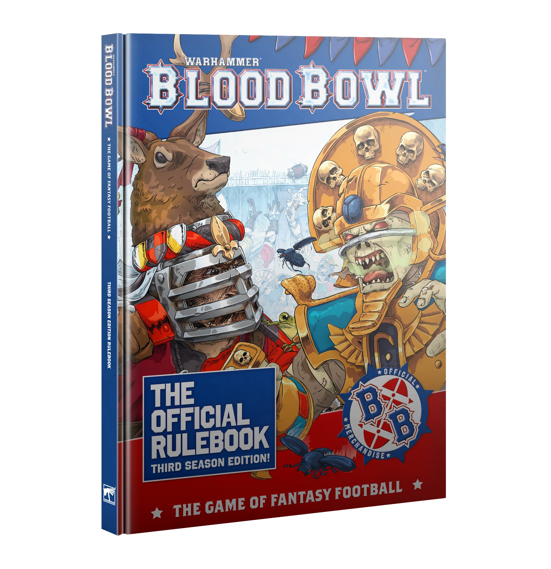 ブラッドボウル：オフィシャル・ルールブック：第3シーズン・エディション！（英語版）
BLOOD BOWL: OFFICIAL RULEBOOK (3RD) ENG