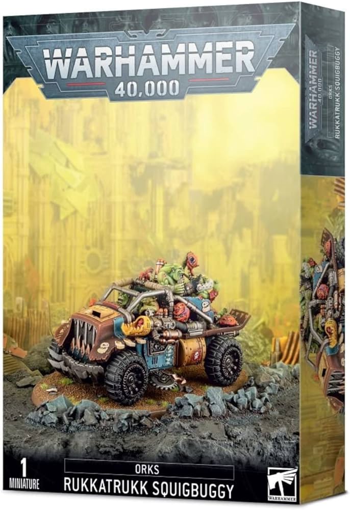 ORKS: RUKKATRUKK SQUIGBUGGY　オルク：ラッカトラック・スクイッグバギー