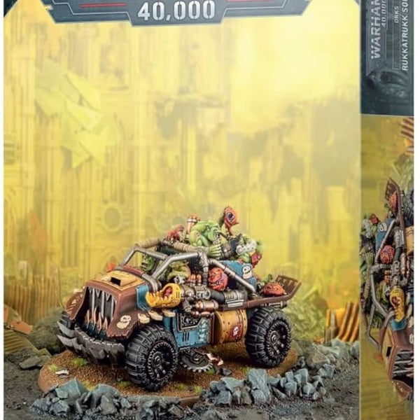 ORKS: RUKKATRUKK SQUIGBUGGY オルク：ラッカトラック・スクイッグバギー