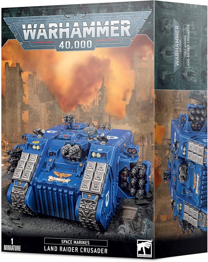 SPACE MARINES LAND RAIDER CRUSADER/REDEEMER スペースマリーン：ランドレイダー・クルセイダー／リディーマー