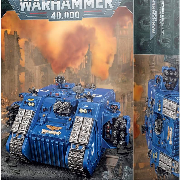SPACE MARINES LAND RAIDER CRUSADER/REDEEMER スペースマリーン