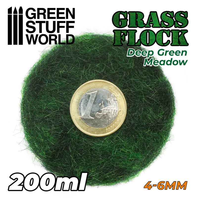 スタティックグラス4-6mm 濃緑の牧草(200ml)