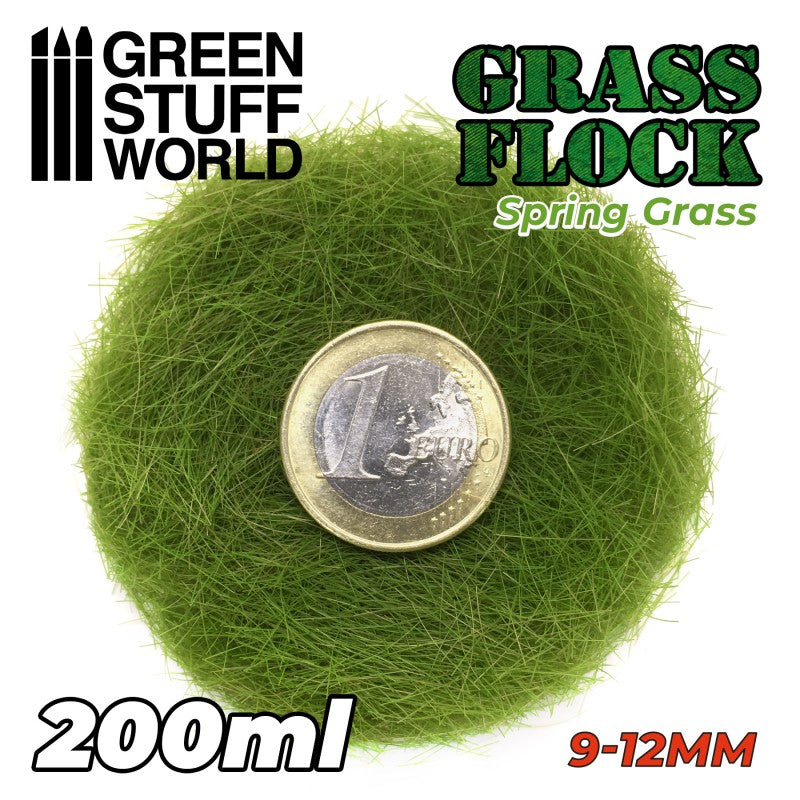 スタティックグラス9-12mm 春の草(200ml)