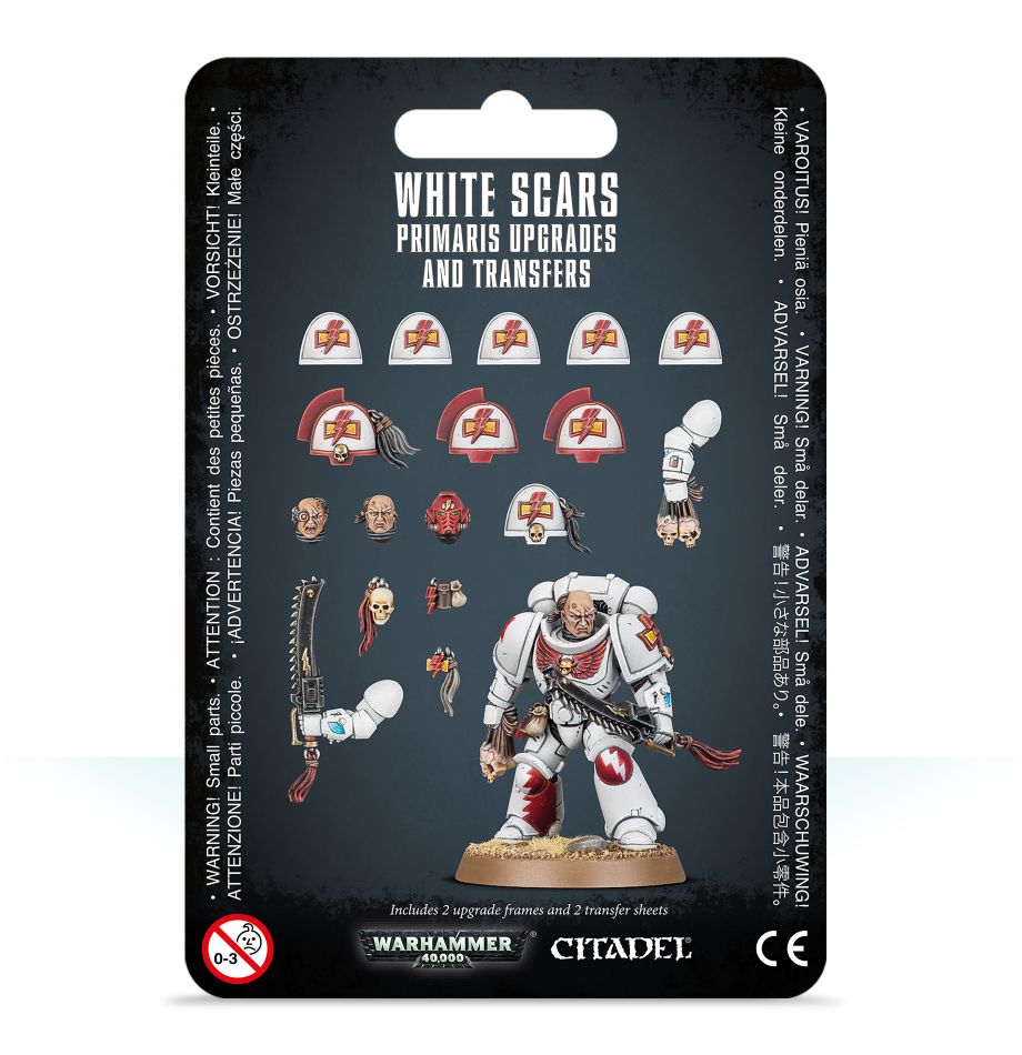 WHITE SCARS PRIMARIS UPGRADES ホワイトスカー：プライマリス・アップグレード