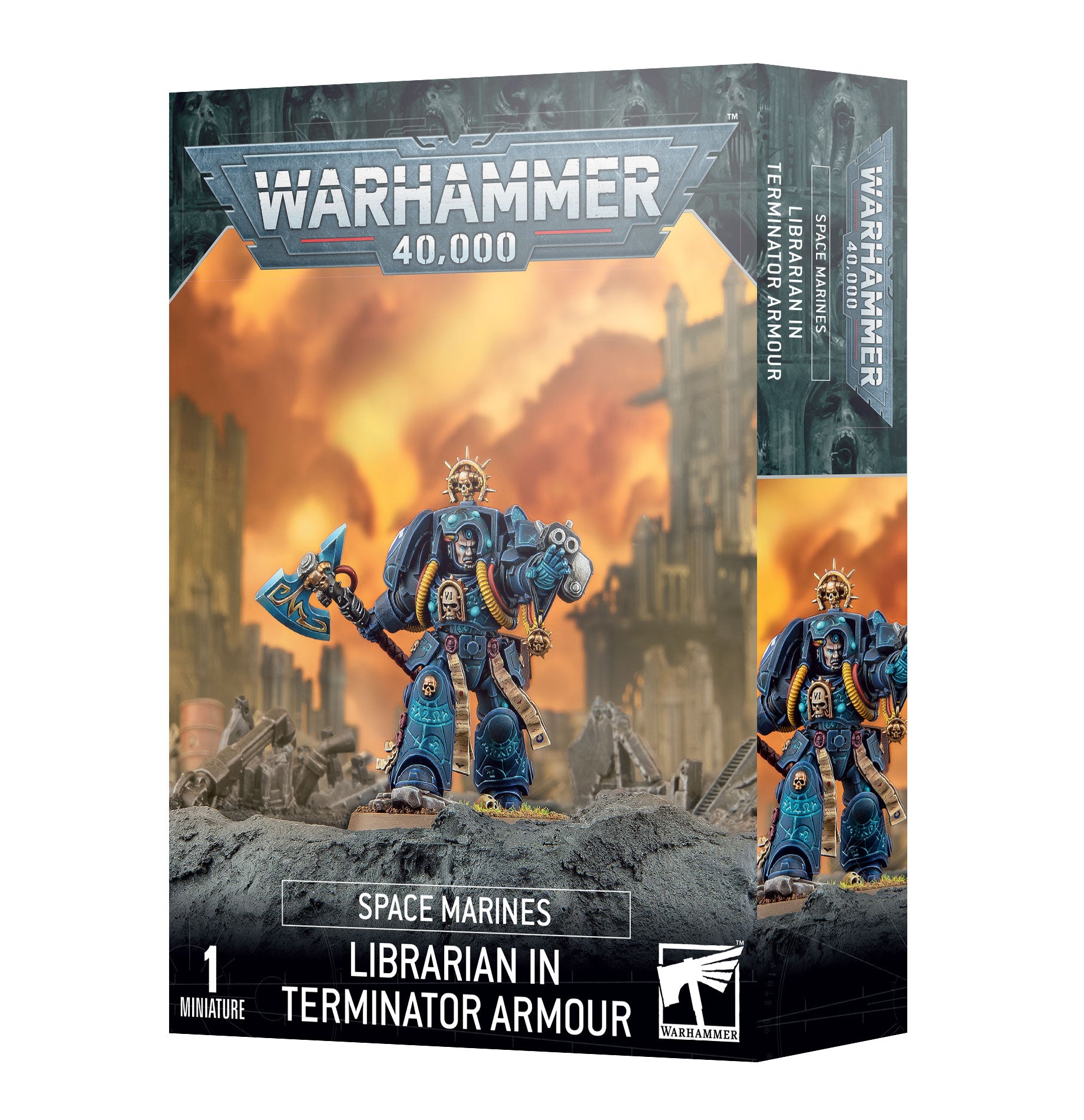 SPACE MARINES: LIBRARIAN IN TERMINATOR ARMOUR スペースマリーン：ライブラリアン（ターミネイターアーマー装備）