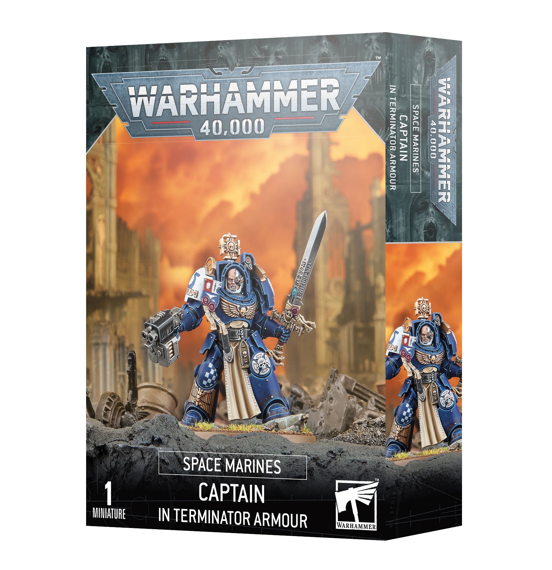 SPACE MARINES: LIBRARIAN IN TERMINATOR ARMOUR  スペースマリーン：キャプテン（ターミネイター・アーマー装備）