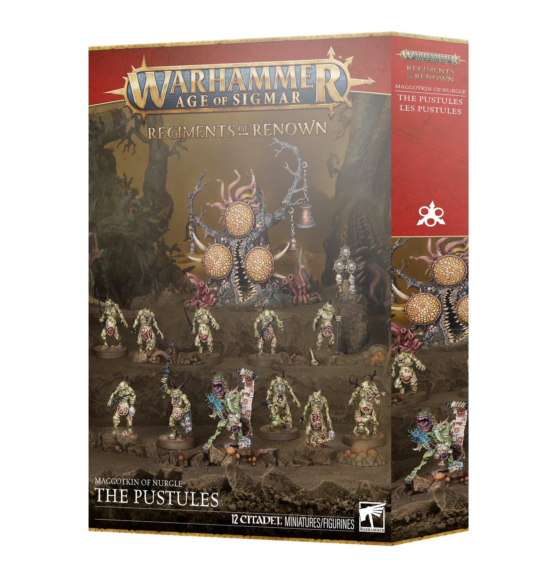 名高き連隊：マゴットキン・オヴ・ナーグル：膿疱衆
MAGGOTKIN OF NURGLE: THE PUSTULES