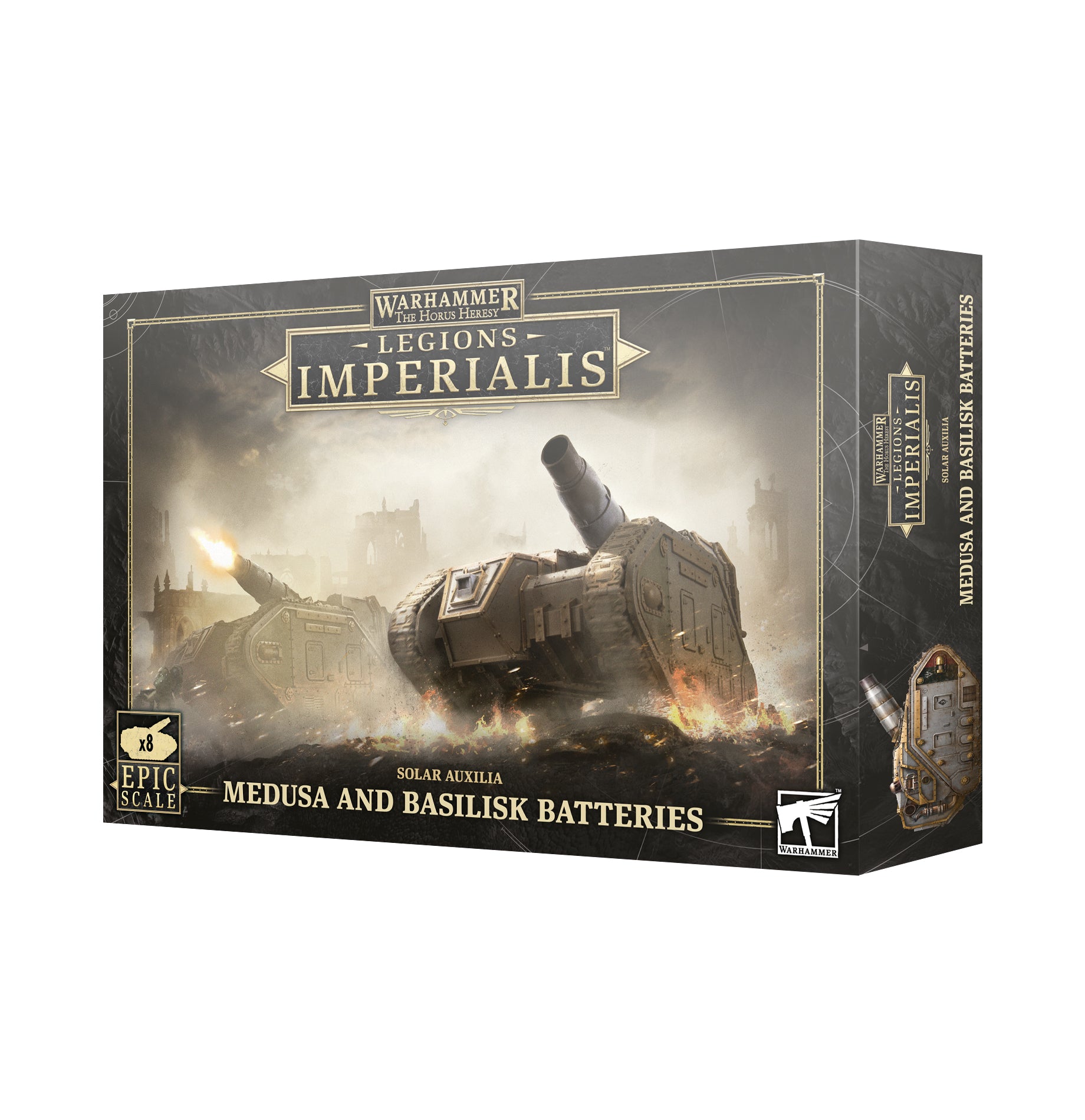 レギオンズ・インペリアリス：ソーラー・アウクシリア：メデューサ＆バジリスク・バッテリー LEGIONS IMPERIALIS: SOLAR AUXILIA BASILISKS/MEDUSAS