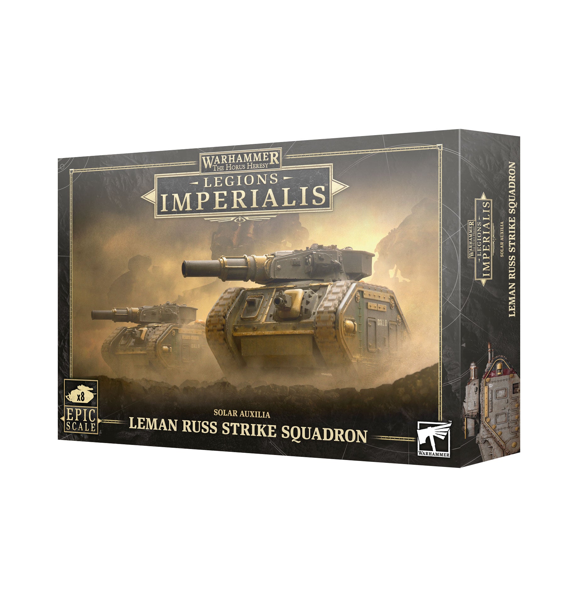 レギオンズ・インペリアリス：ソーラー・アウクシリア：レマン・ラス・ストライク・スカッドロン　LEGIONS IMPERIALIS: LEMAN RUSS STRIKE SQUADRON