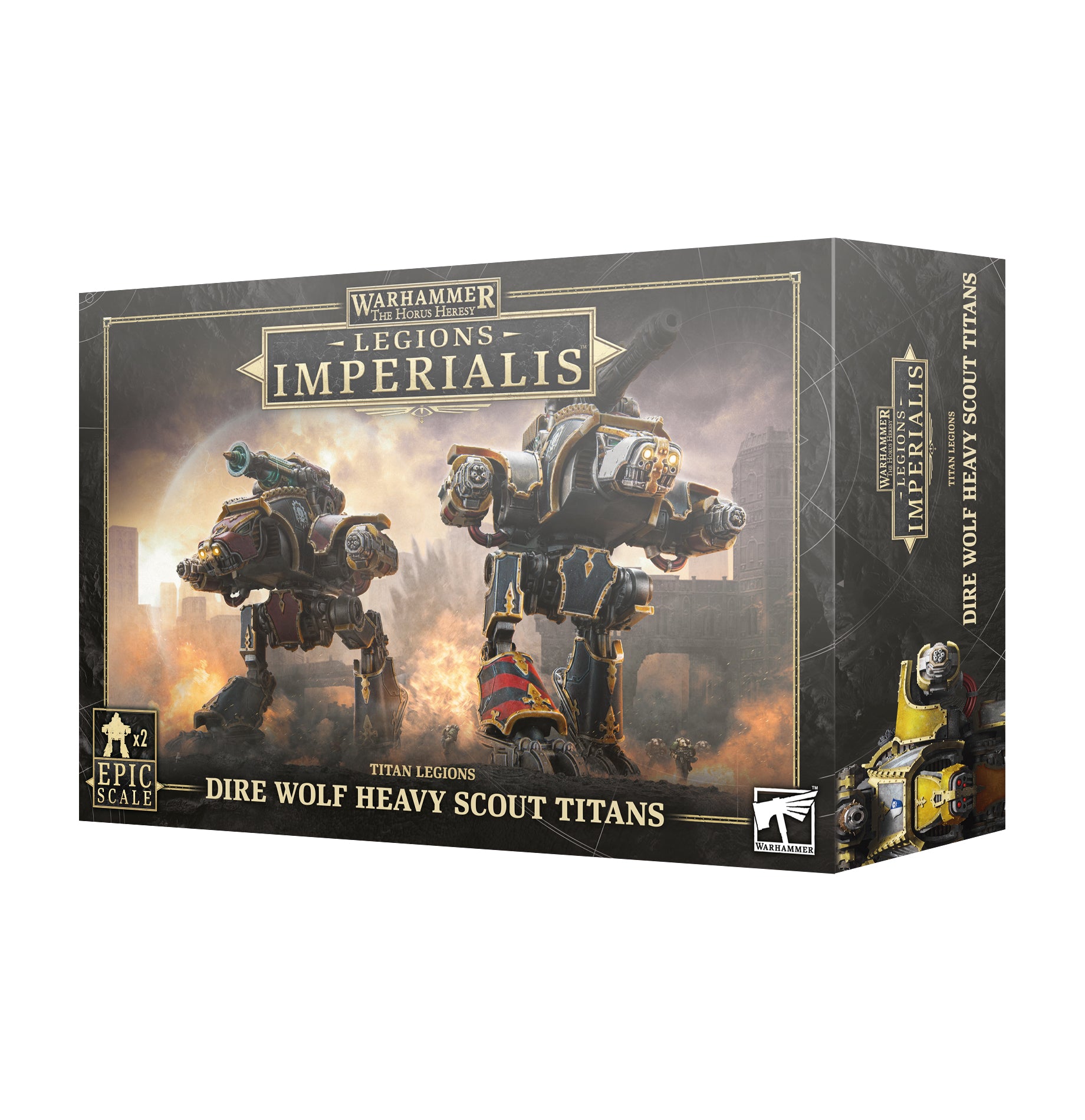 レギオンズ・インペリアリス：タイタン・レギオン：ダイアウルフ・ヘヴィスカウトタイタン LEGIONS IMPERIALIS: DIRE WOLF HEAVY SCOUT TITANS