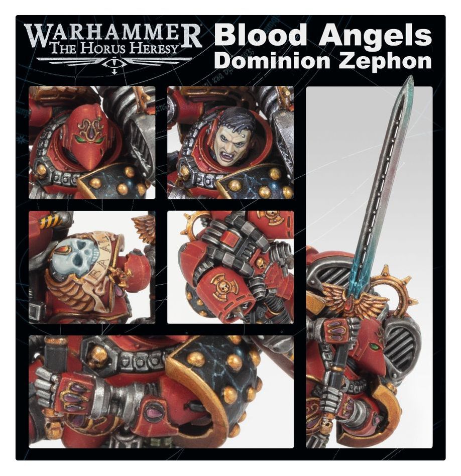 ホルス・ヘレシー：ブラッドエンジェル ドミニオン・ゼフォン　 HORUS HERESY：Blood Angels Dominion Zephon