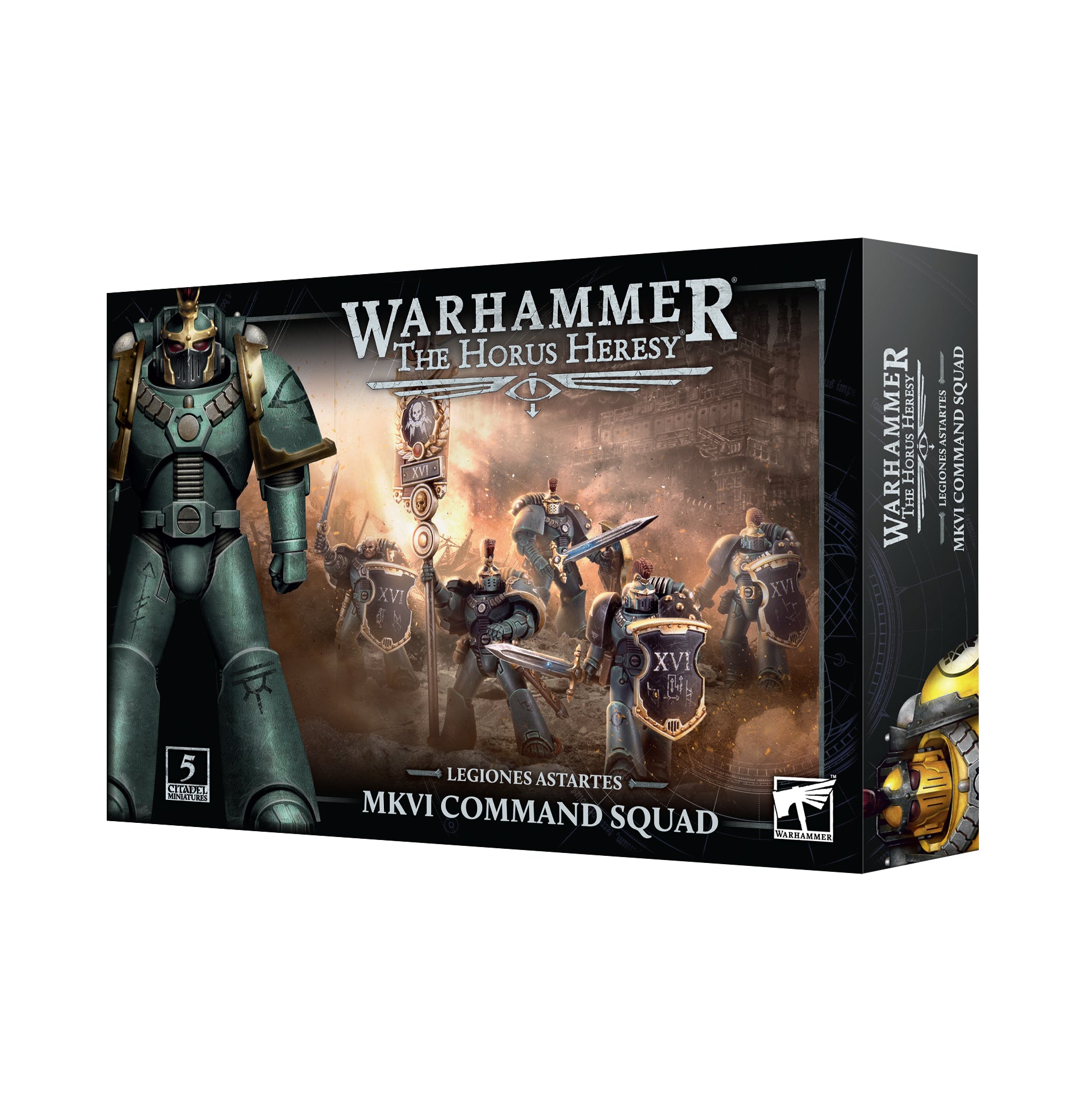 ホルス・ヘレシー：レギオネス・アスタルテス：MKVI・コマンド・スカッド HORUS HERESY: LEGIONES ASTARTES: MKVI COMMAND SQUAD
