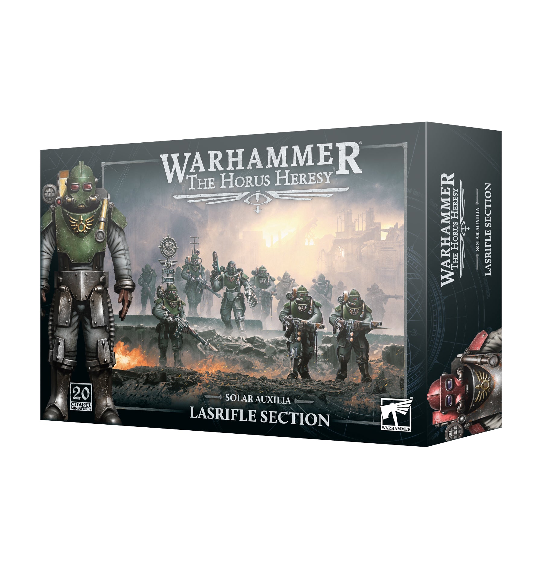ホルス・ヘレシー：ソーラー・アウクシリア・ラスライフル・セクション HORUS HERESY: SOLAR AUXILIA LASRIFLE SECTION