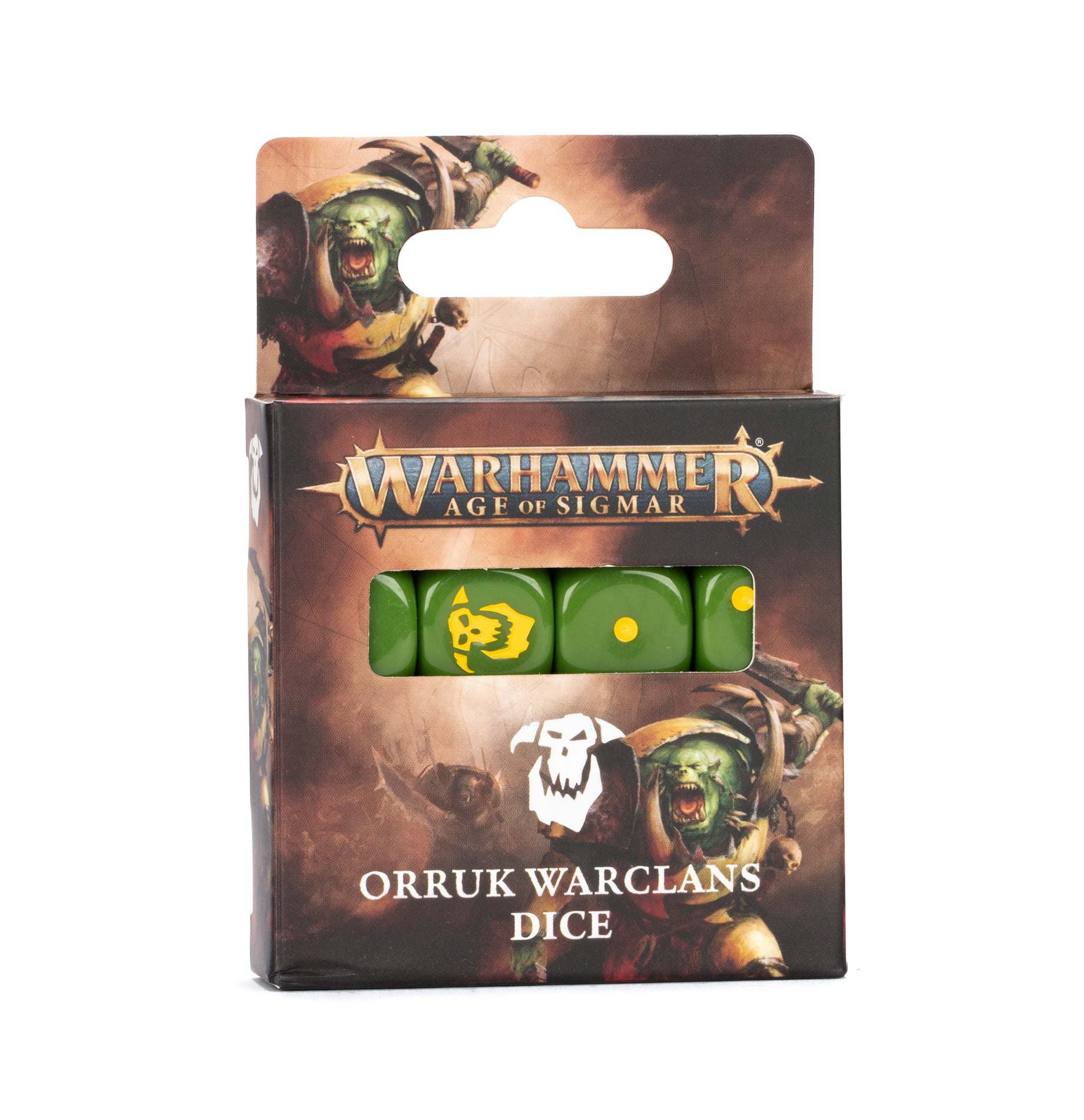 AGE OF SIGMAR: ORRUK WARCLANS DICE　オールク・ウォークラン・ダイス