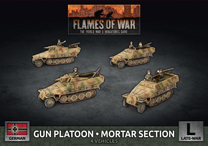 gbx177 Sd Kfz 251 Platoon (x4 Plastic)