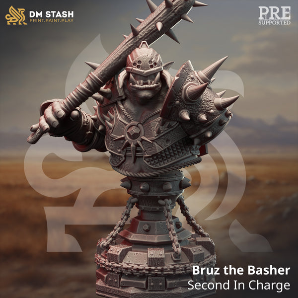BUST - Bruz the Basher [120mm Height]