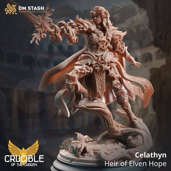 Celathyn - Heir of Elven Hope[Medium Sized Model - 25mm base]