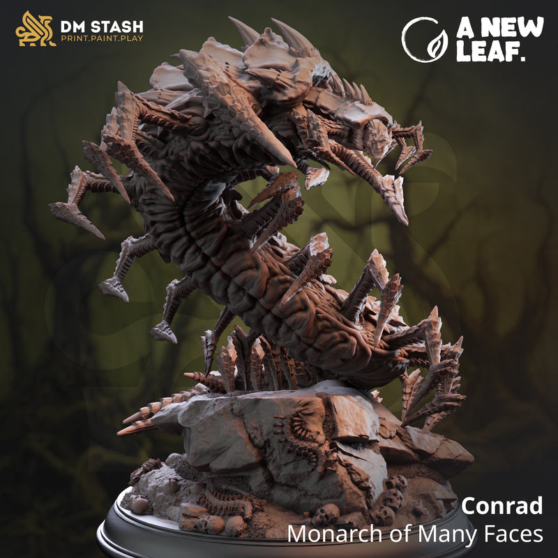 Conrad - Monarch of Many Faces [Huge Sized Model - 75mm base]