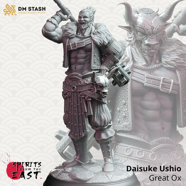 Daisuke Ushio - Great Ox [Medium Sized Model - 25mm base]