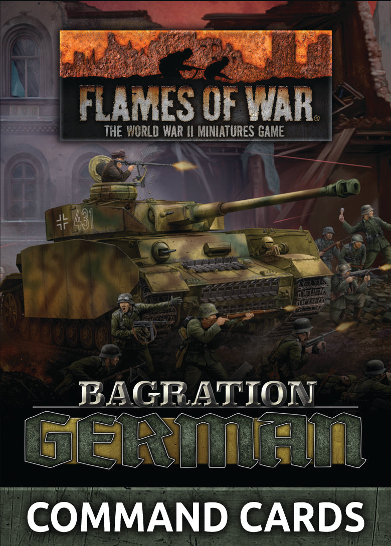 fw267c Bagration: German Command Cards (55x Cards)