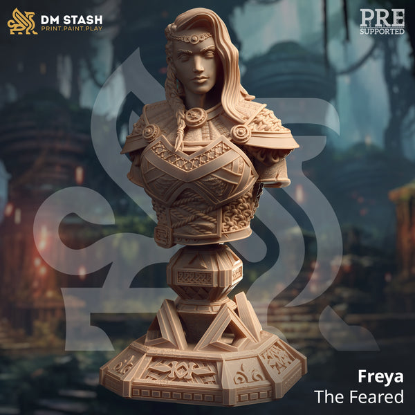 BUST - Freya the Feared [120mm Height]