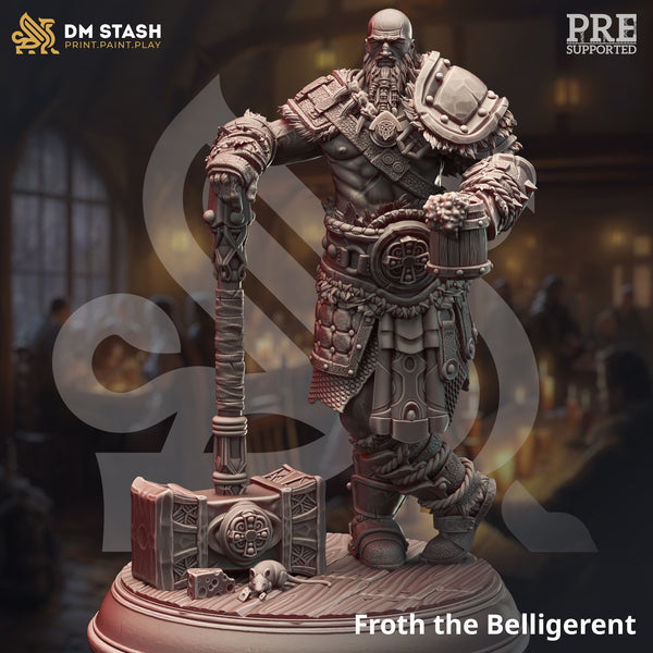 Froth the Belligerent [Medium Sized Model - 25mm base]