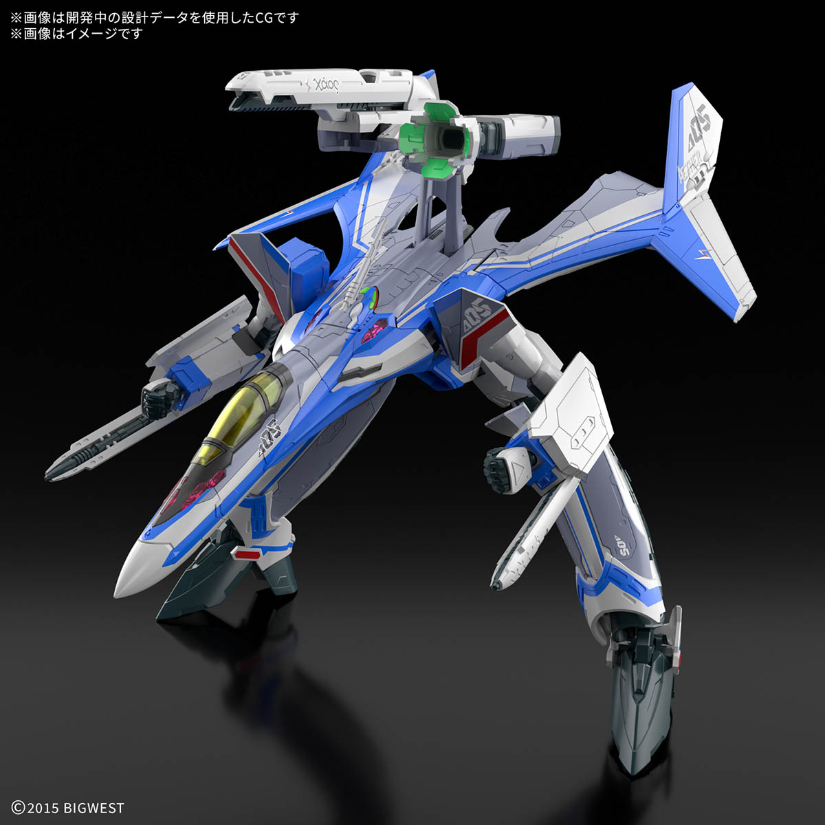 HG 1/100 VF-31J ジークフリード (ハヤテ･インメルマン機)
