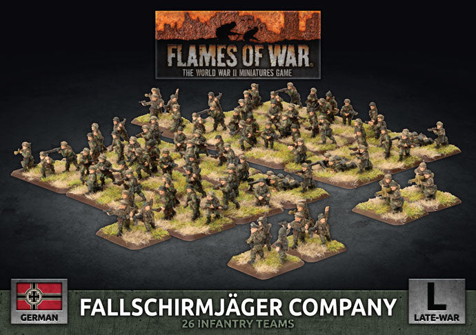 gbx136 Fallschirmjager Company (Plastic)