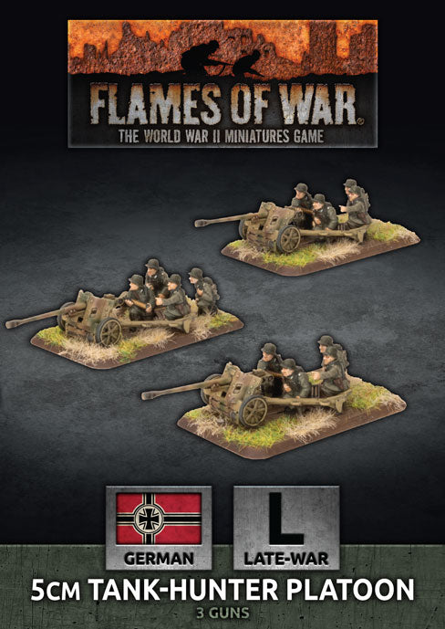 gbx144 5cm Tank Hunter Platoon (x3 Plastic)