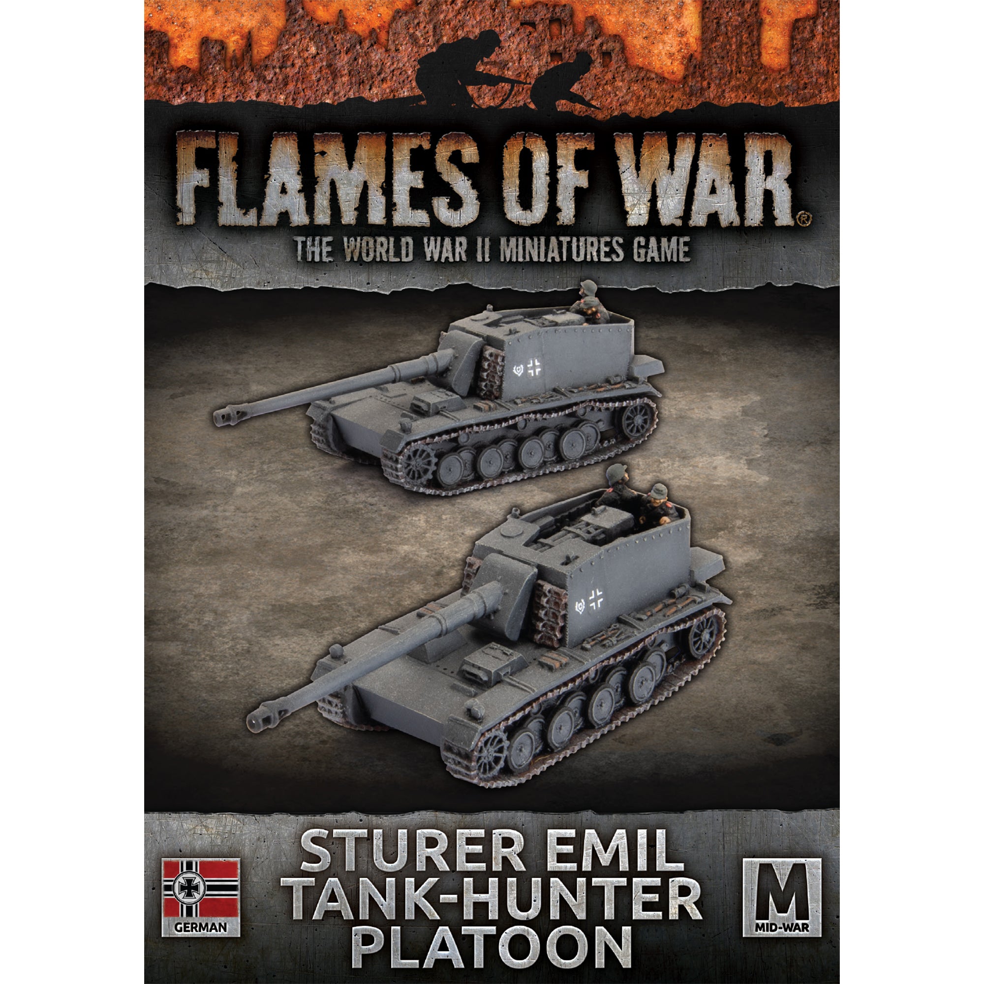 gbx191 Sturer Emil Tank-Hunter Platoon (x2)