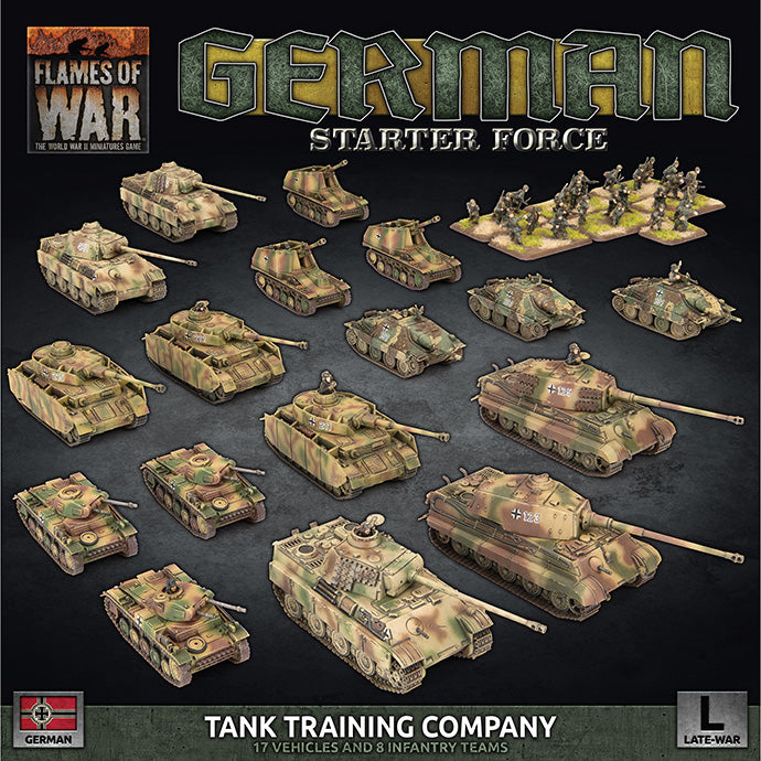 geab25 German Tank Training Company (Plastic)