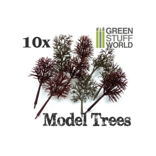 プラスチックの木 Model Tree Trunk ×10