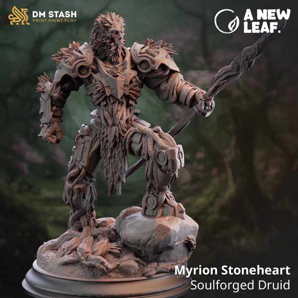 Myrion Stoneheart - Soulforged Druid [Medium Sized Model - 25mm base]