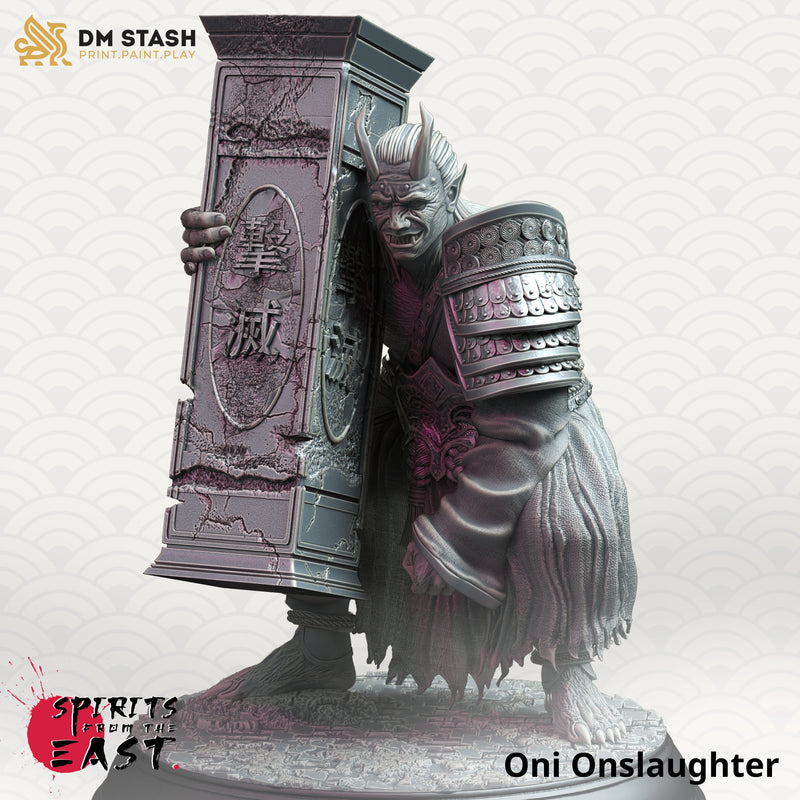 Oni Onslaughters (Three Variants) [Large Sized Models - 50mm base]