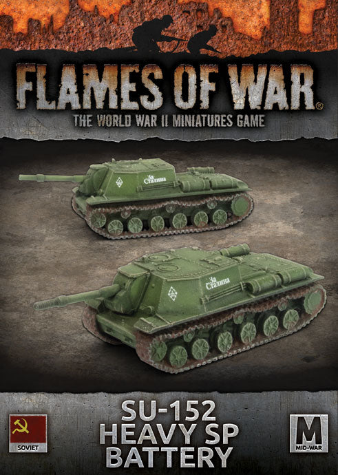 sbx59 SU-152 Heavy SP Battery (Mid War x2 Tanks)