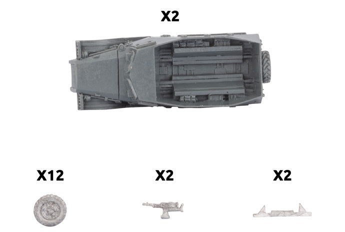 su252 BTR-152 Armoured Personnel Carrier (x2)