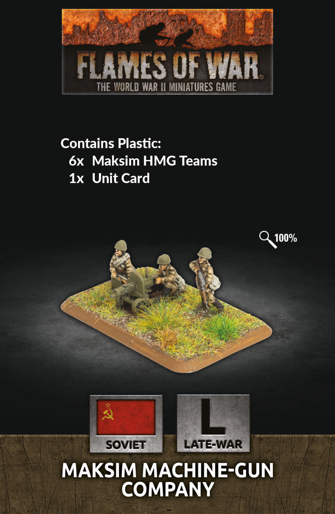 su780 Maksim Machine-Gun Company (Plastic)