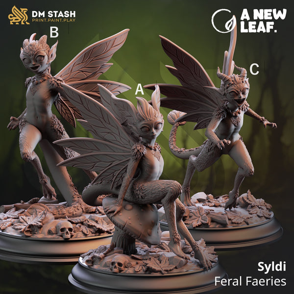Syldi - Feral Faeries [Small Sized Models - 25mm bases]
