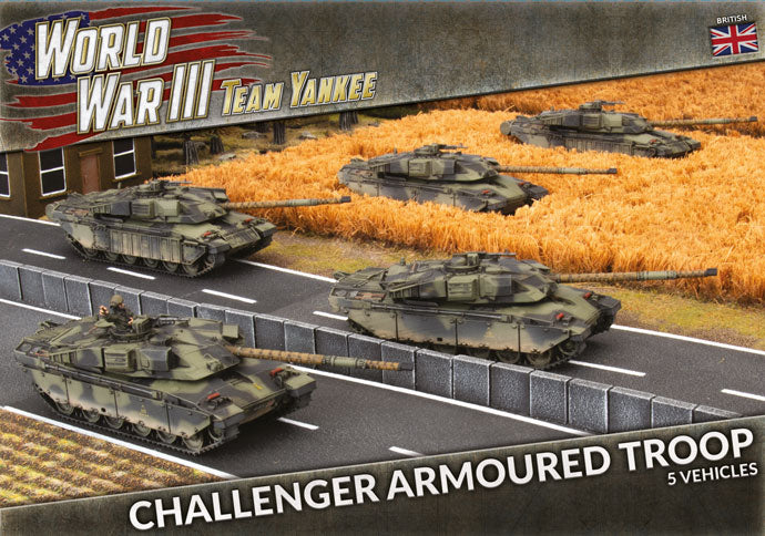 tbbx11 Challenger Armoured Troop (x5 Plastic)