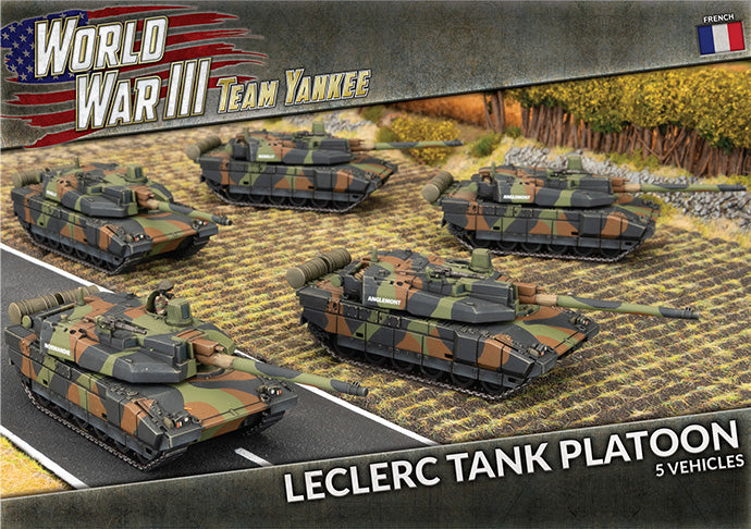 tfbx10 Leclerc Tank Platoon (x5 plastic)